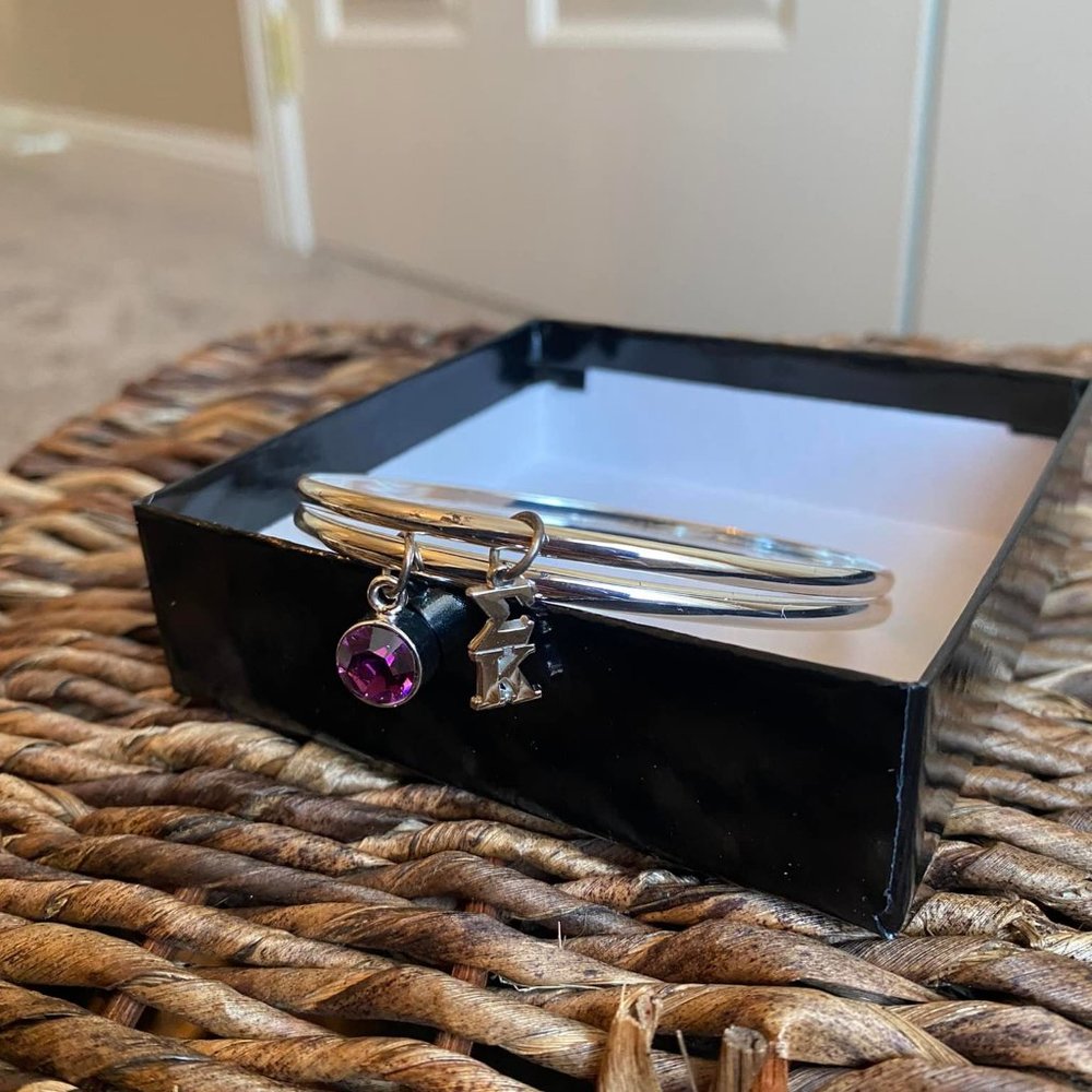 Sigma Kappa Bangle Braceletes